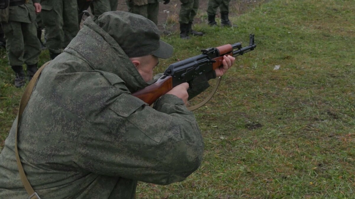 Камчатские резервисты проходят боевое слаживание на полигоне Радыгино