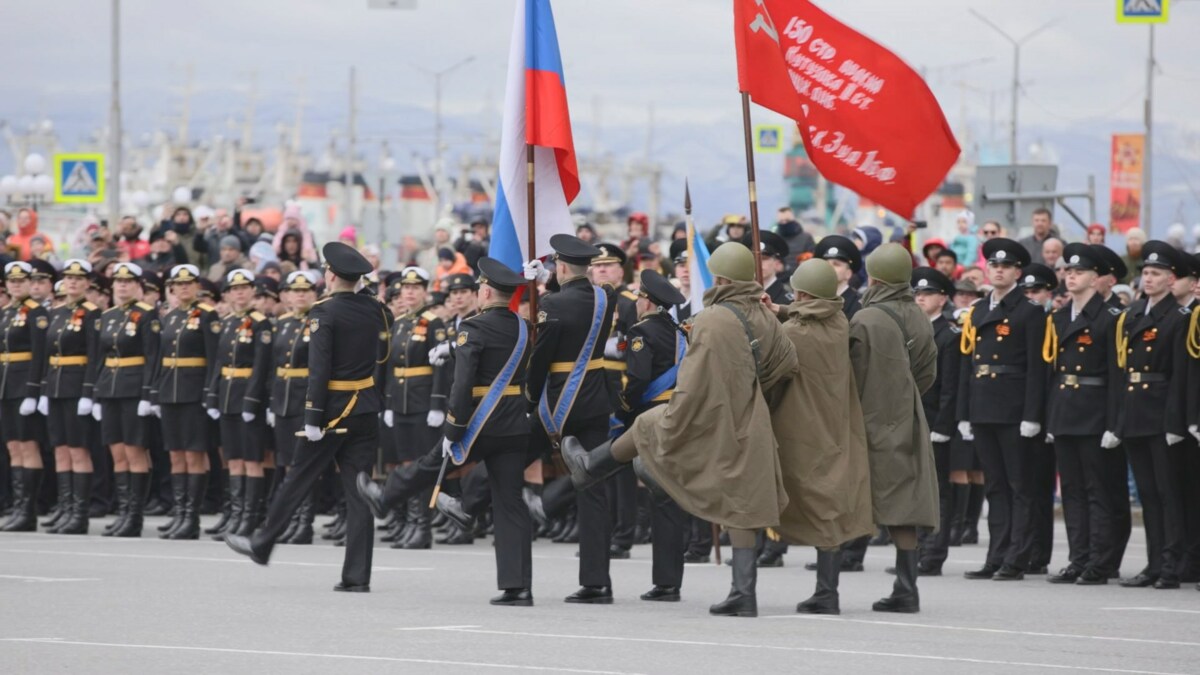 Парад Победы прошел на Камчатке